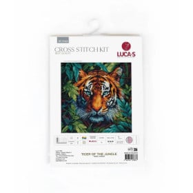 Borduurpakket Tijger van de jungle