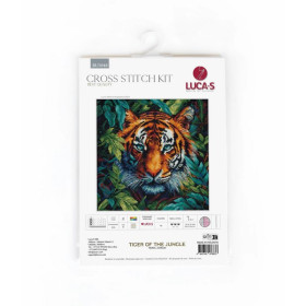 Embroidery kit Tiger of the Jungle Embroidery kit Tiger of the Jungle