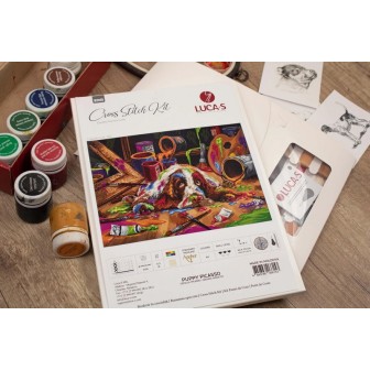 Luca-S Stickset Welpe Picasso