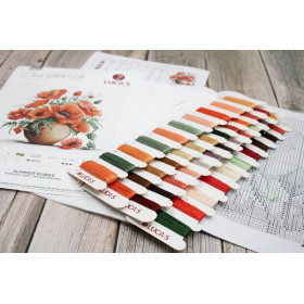 Stickset Sommerrubine Stickset Sommerrubine