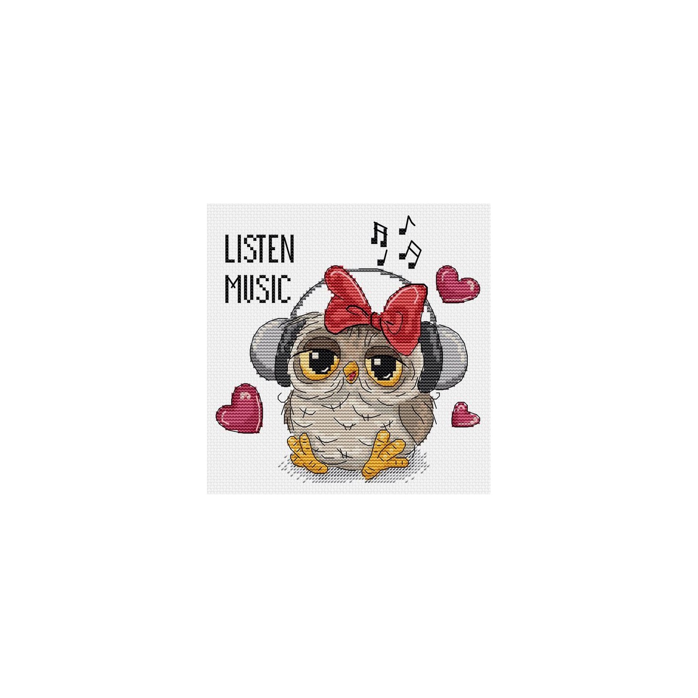 Luca-S Borduurpakket Luister muziek