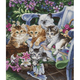 Luca-S Embroidery kit Purfect Gardening Buddies
