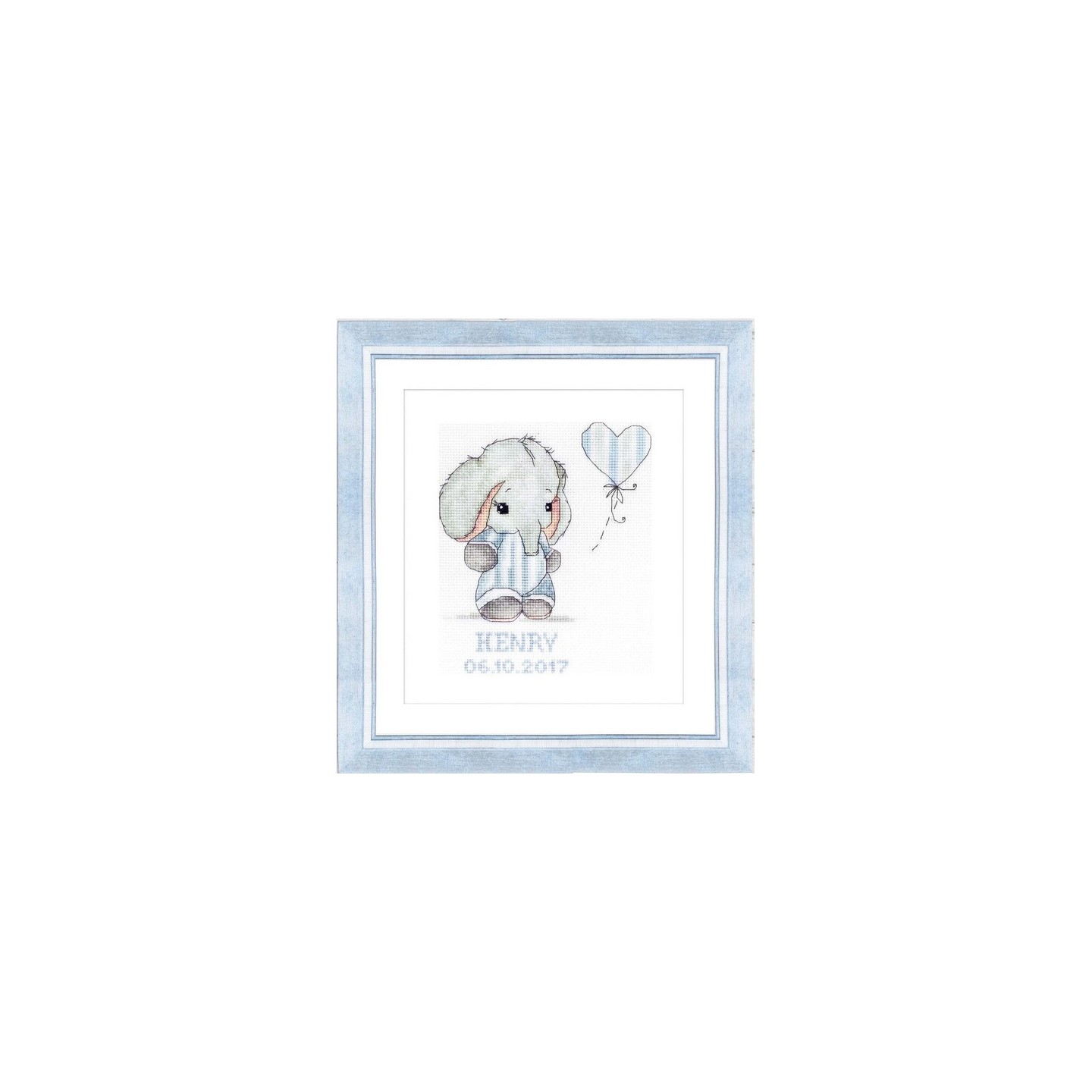 Luca-S Embroidery kit Baby boy