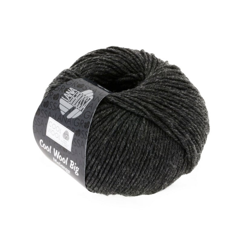Cool Wool Big Mélange Antraciet 0618