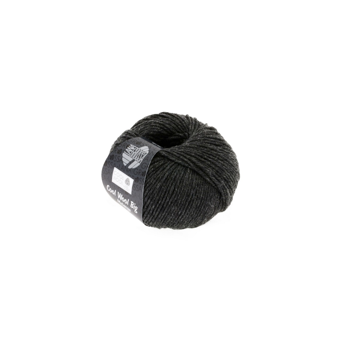 Lana Grossa Cool Wool Big Mélange Antraciet 0618