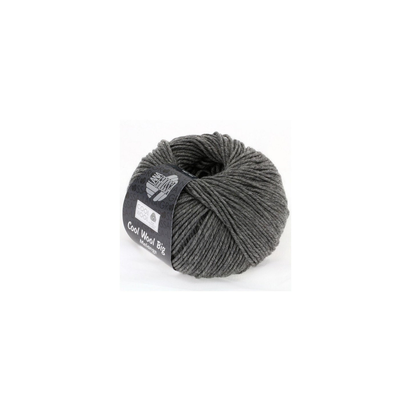Cool Wool Big Mélange Gray brown mottled 0617