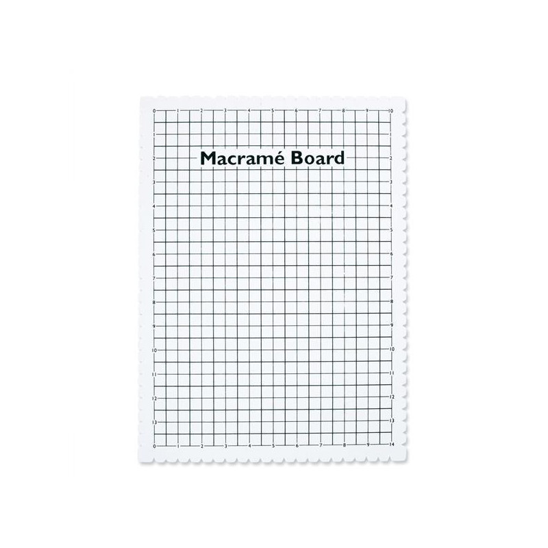 Planche macramé 29 x 39 cm