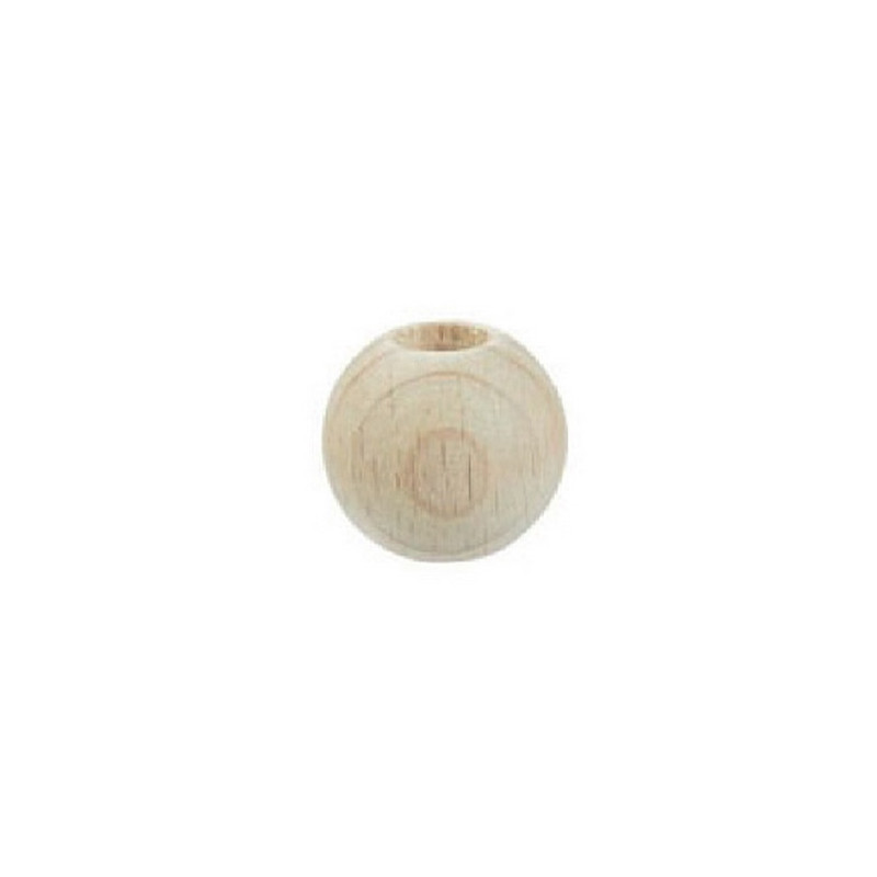 Macramé beads 20 mm wood