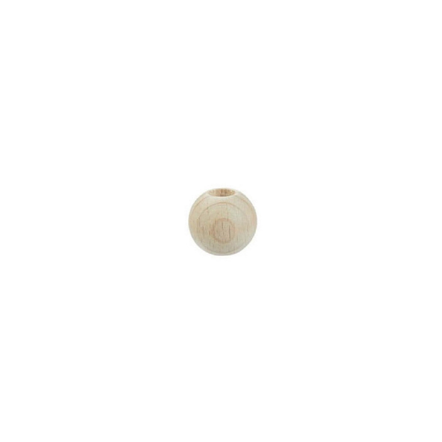 Houten macramé kralen 20 mm