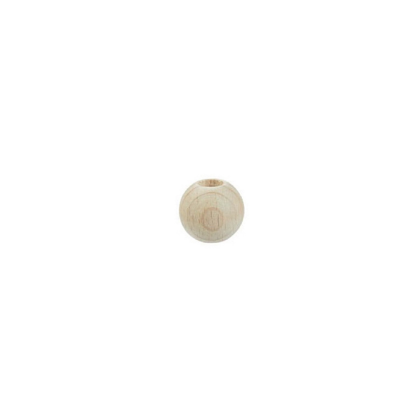 Macramé beads 20 mm wood