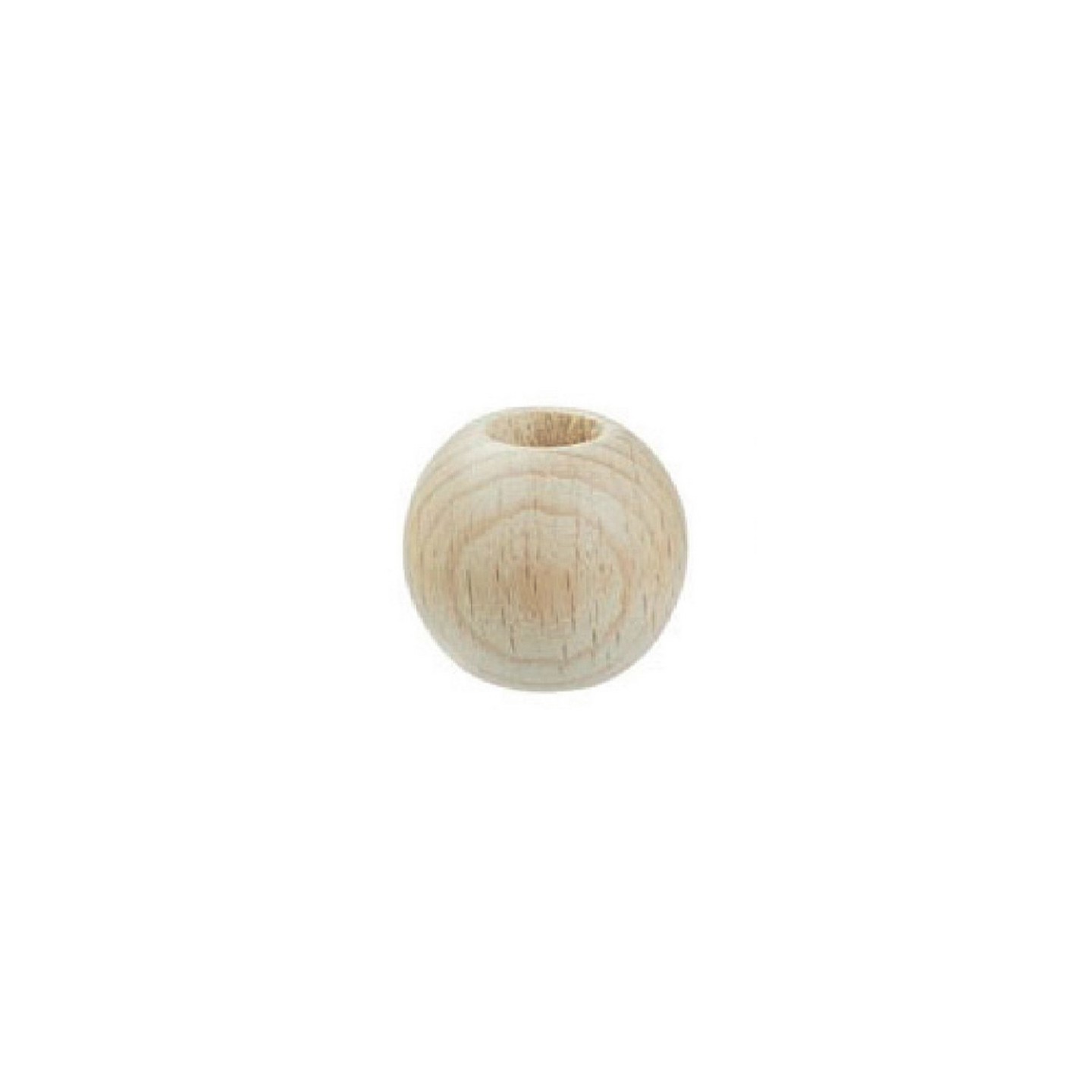 Macramé beads 30 mm wood