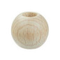 Perles de macramé en bois 30 mm