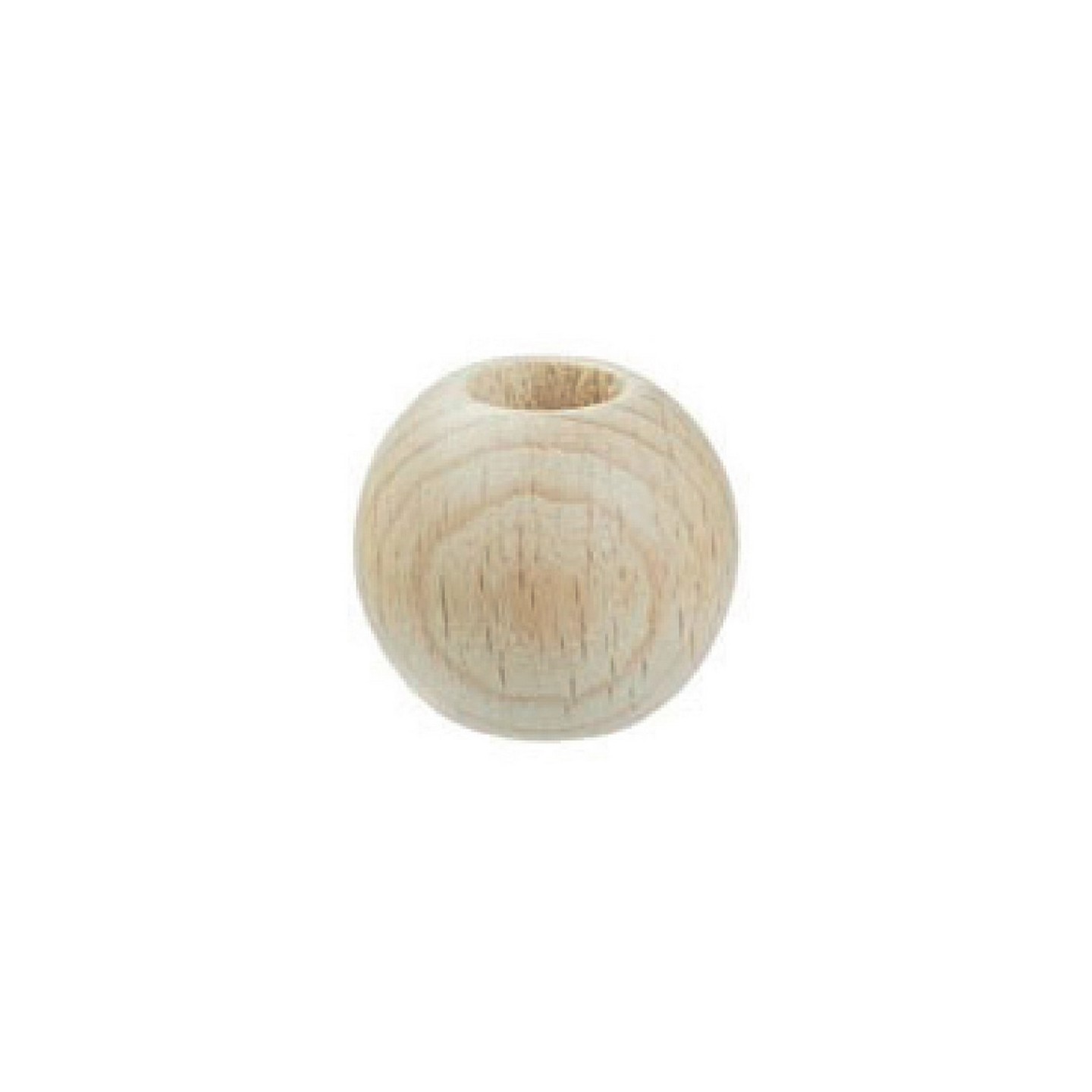 Makramee perlen 40 mm holz