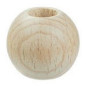 Houten macramé kralen 40 mm