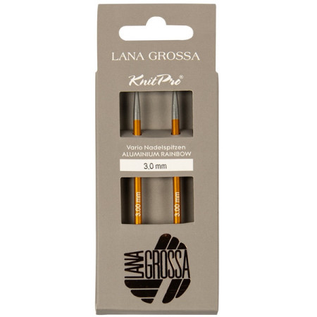Lana Grossa Lana Grossa Vario Rainbow kort rondbreinaald punten