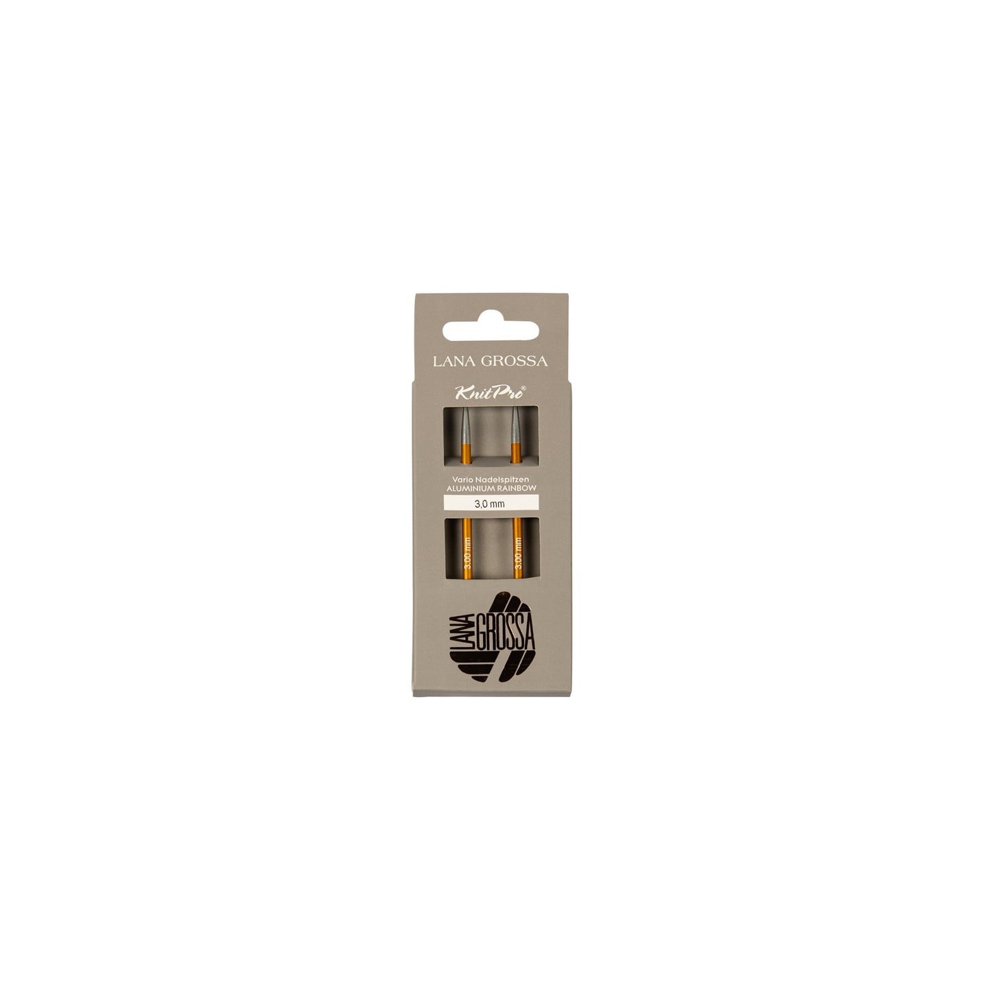 Lana Grossa Vario Rainbow short interchangeable circular needles 3 mm