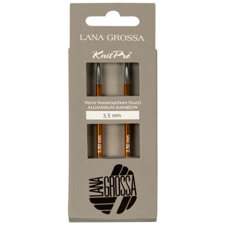Lana Grossa Lana Grossa Vario Rainbow kort rondbreinaald punten
