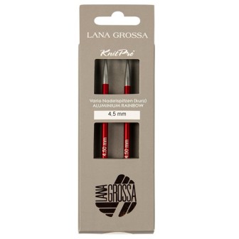 Lana Grossa Vario Rainbow short interchangeable circular needles 4,5 mm