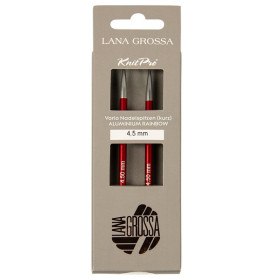 Lana Grossa Vario Rainbow short interchangeable circular needles 4,5 mm