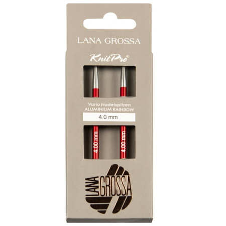 Lana Grossa Vario Rainbow rondbreinaald punten 4 mm