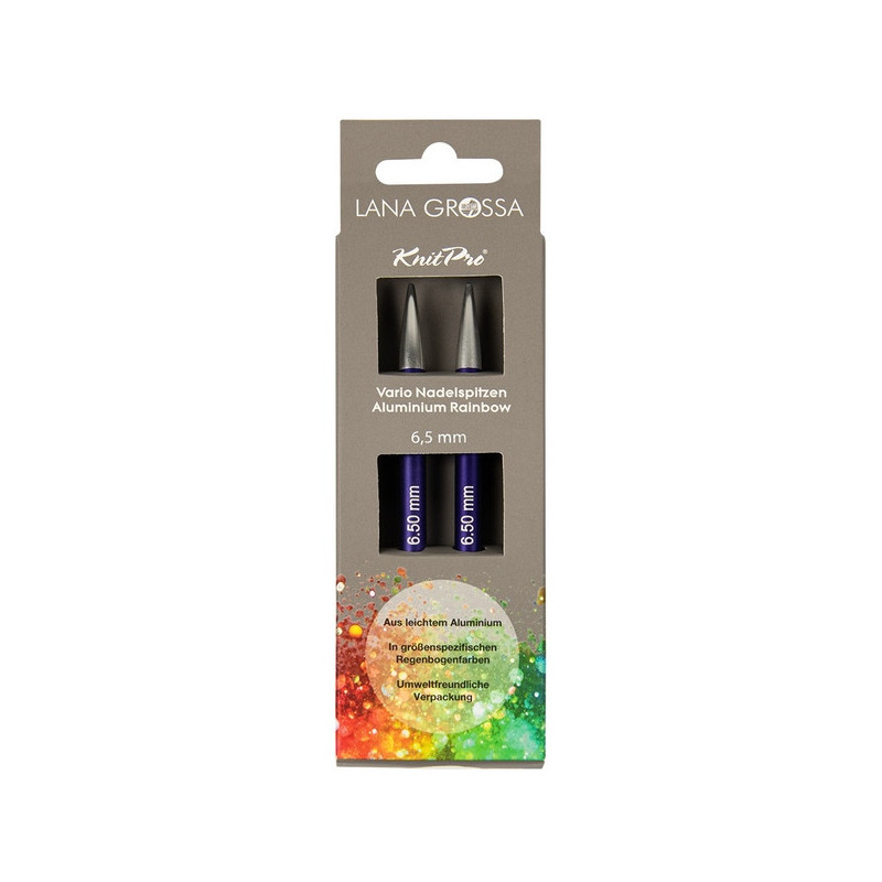 Lana Grossa Vario Rainbow interchangeable circular needles 6,5 mm