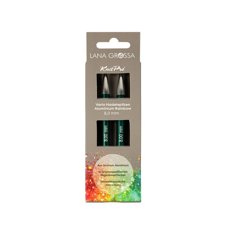 Lana Grossa Vario Rainbow austauschbare Rundstricknadel 8 mm