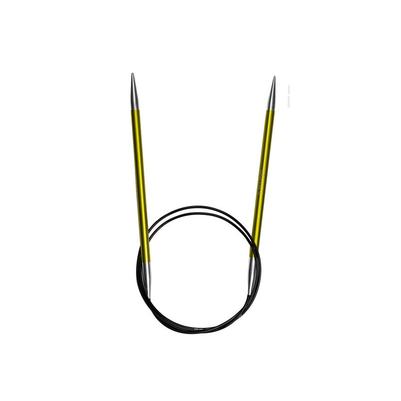 Rainbow rondbreinaald 5,5 mm lengte 80 cm