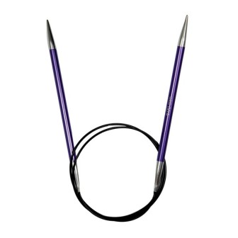 Lana Grossa Rainbow rondbreinaald 6 mm lengte 80 cm