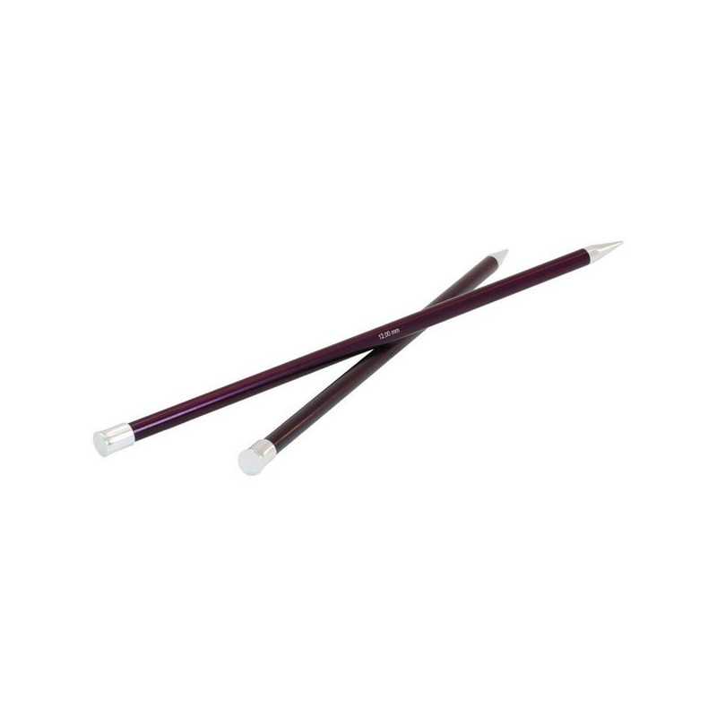 Lana Grossa Rainbow single pointed needles 40 cm - 12 mm Lana Grossa Rainbow single pointed needles 40 cm - 12 mm
