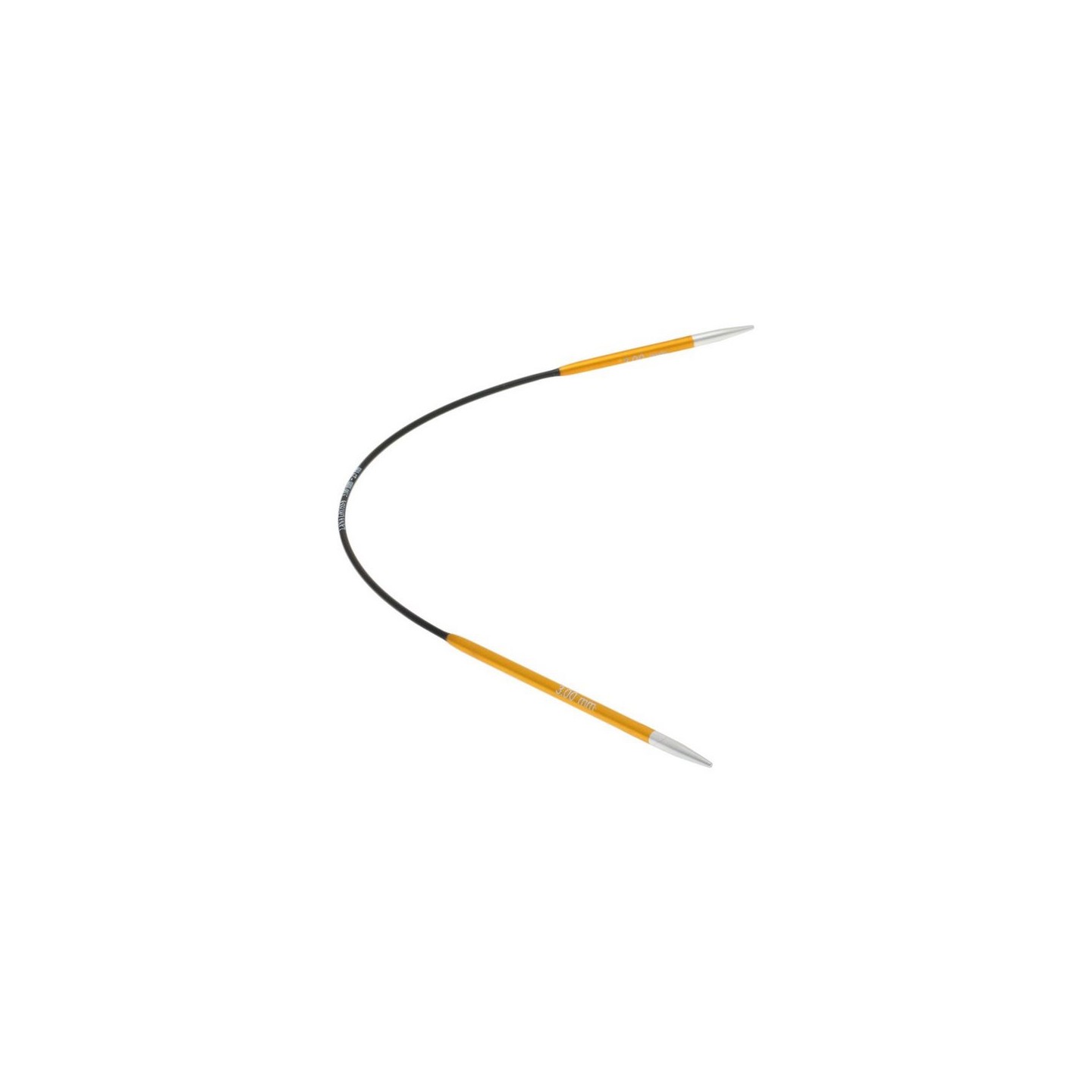 Rainbow asymetric circular needle 3 mm 