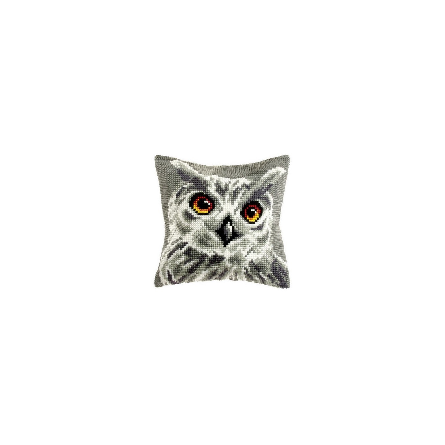 Cross stitch cushion kit Owl 9532