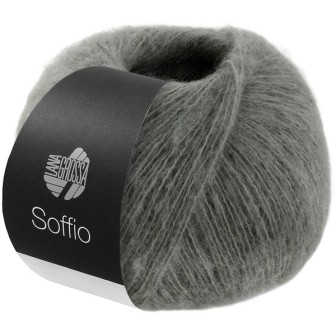 Lana Grossa Soffio 014 Dunkelgrau