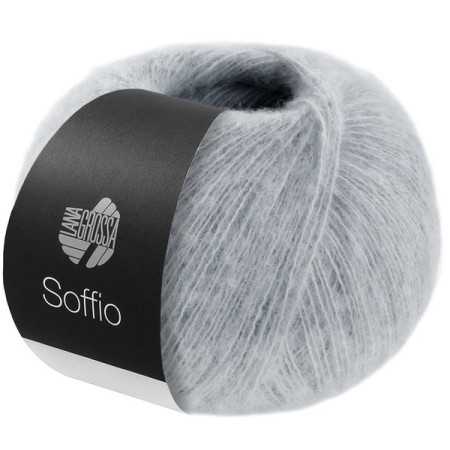 Lana Grossa Soffio 015 Light grey