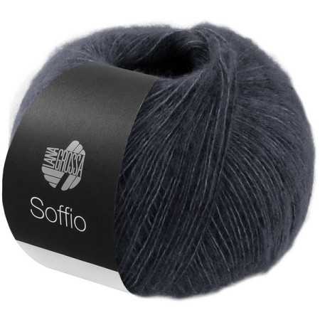 Lana Grossa Soffio 019 Anthracite