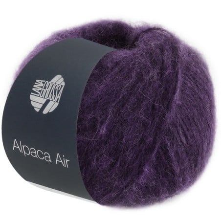 Lana Grossa Alpaca Air Dunkelviolett 21