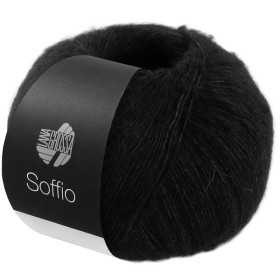 Lana Grossa Soffio 020 Noir