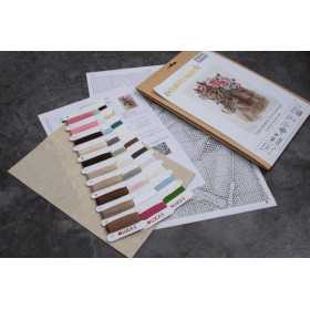Embroidery kit The horse in Flowers