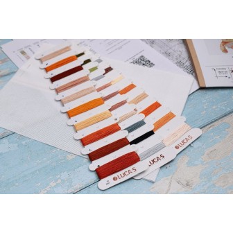 Kit de broderie le silence