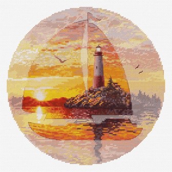 Embroidery kit Towards The Dream