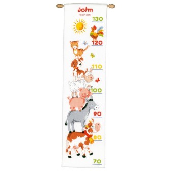 Stickset Bauernhoftiere 