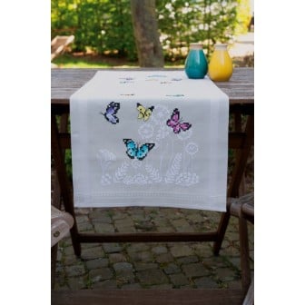 Table runner kit Butterfly dance