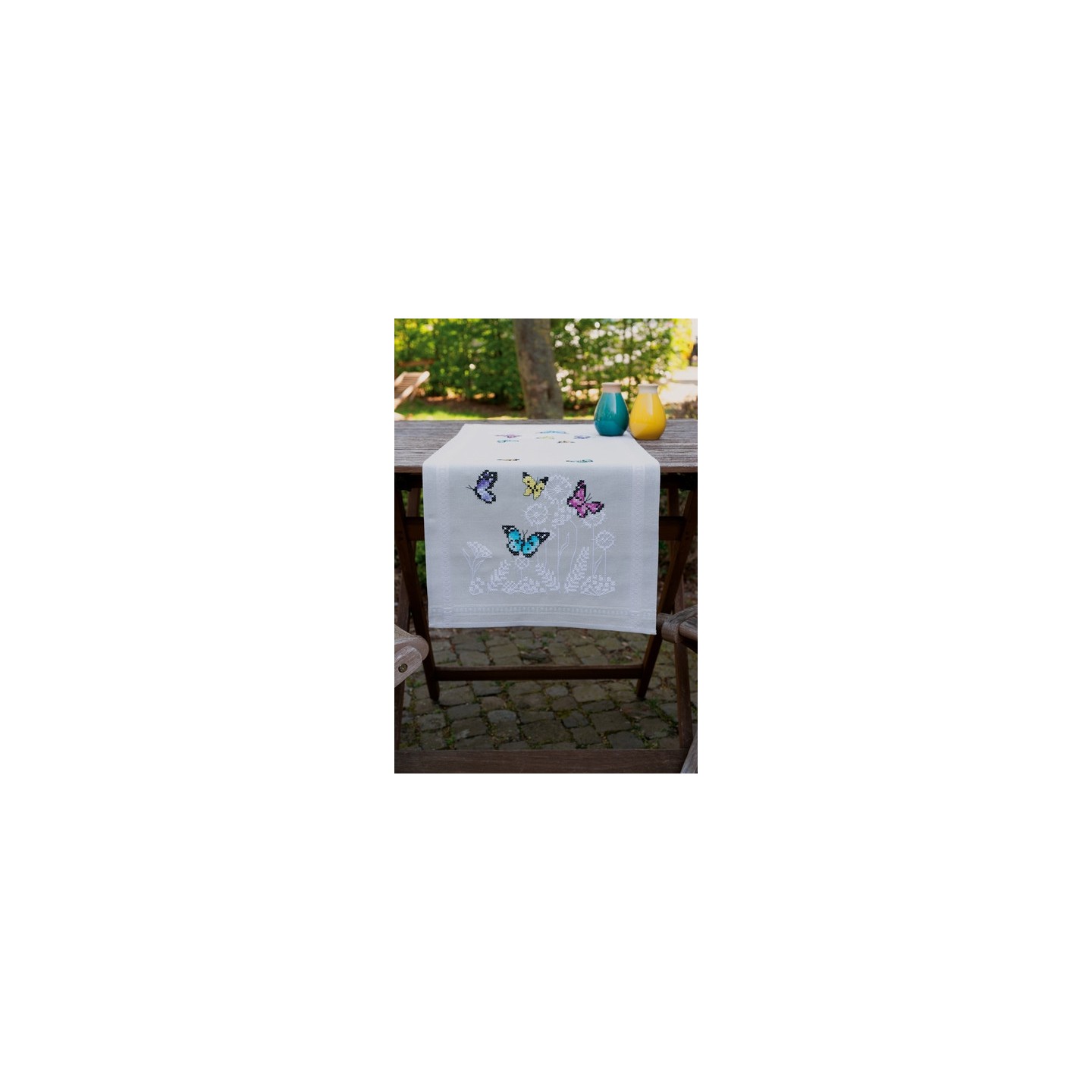Table runner kit Butterfly dance