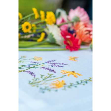 Kit chemin de table Lavende Kit chemin de table Lavende