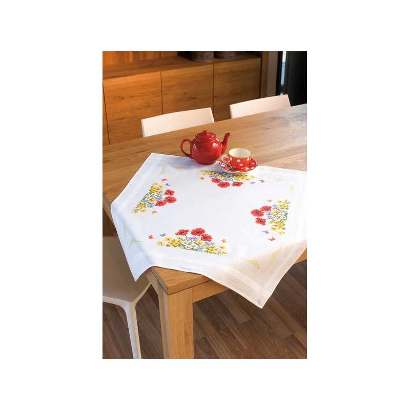 Tafelkleed kit Wilde voorjaarsbloemen