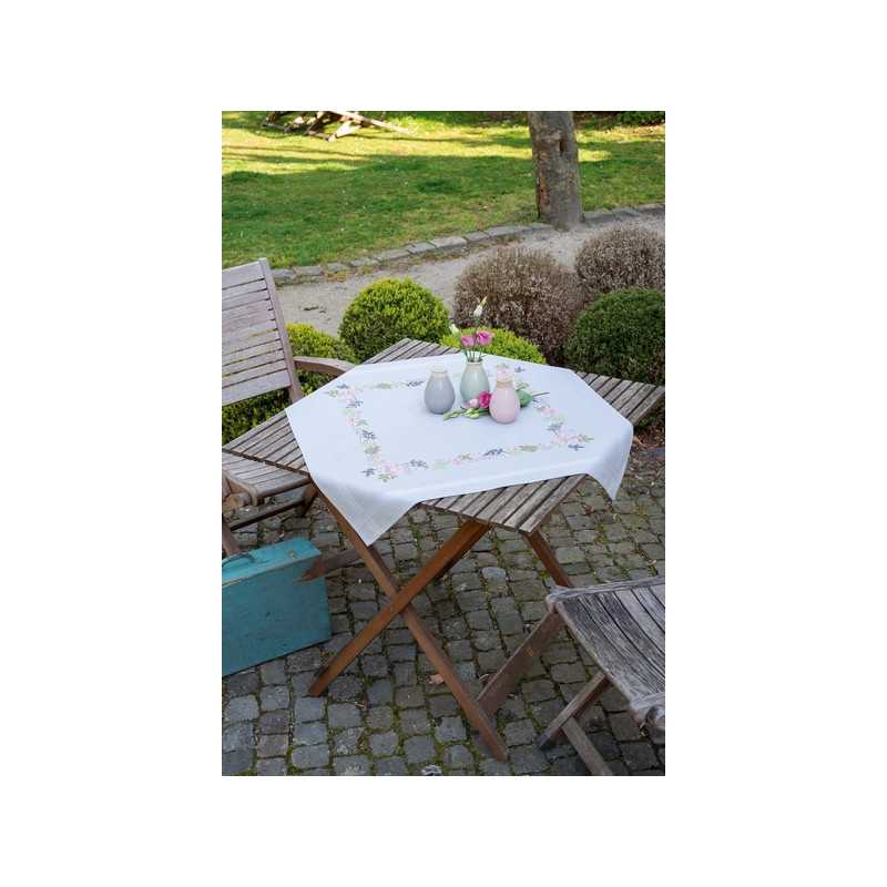 Kit nappe Fleurs et feuilles