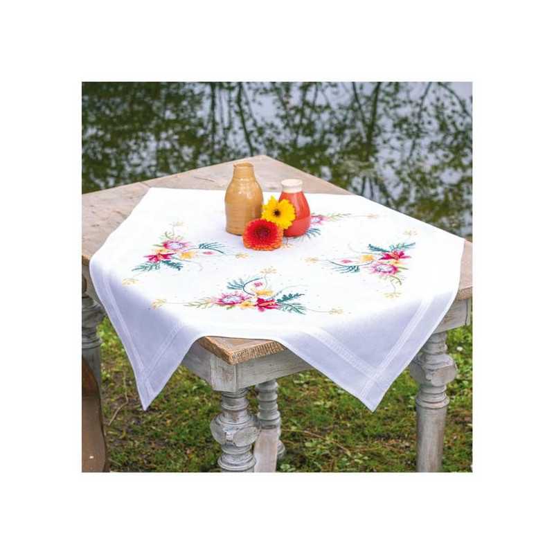 Bedruckte Deckepackung Tropische Blumen Bedruckte Deckepackung Tropische Blumen