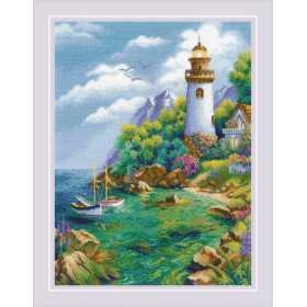 Kit de broderie Port tranquille Kit de broderie Port tranquille
