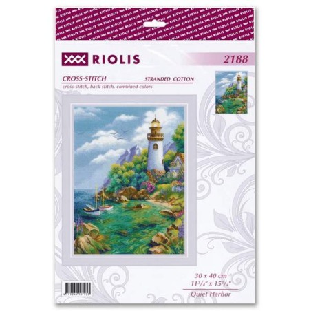 Embroidery kit Quiet Harbor