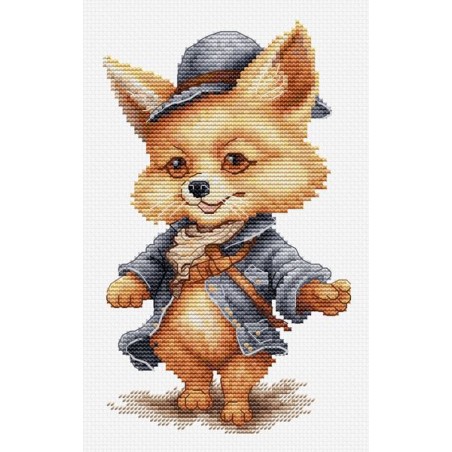 Kit de broderie Le chasseur