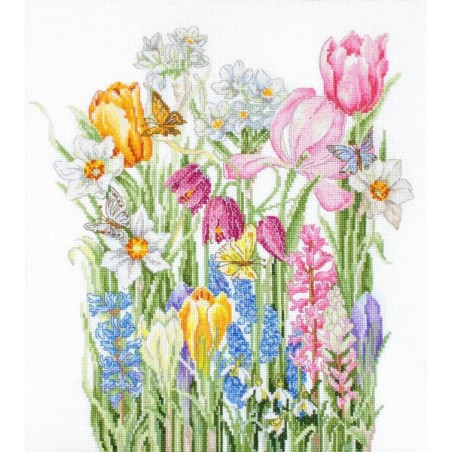 Embroidery kit March Bouquet
